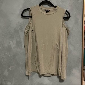 TopShop Shoulder Cut Out Top